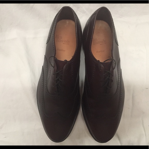 Allen Edmond Marlow Burgundy oxford wingtip 11 main image 5